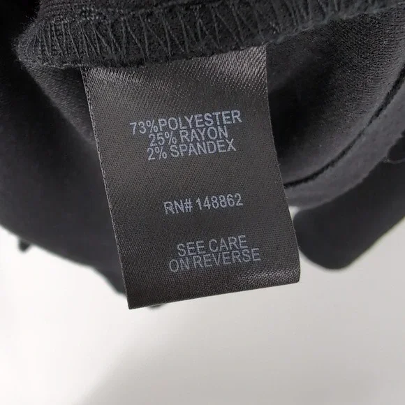 Torrid Pea Coat Black Double Breasted Knit Jacket Women's Plus Size 1 1X - Picture 2 of 5